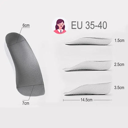 Height Increase Orthopedic Insoles